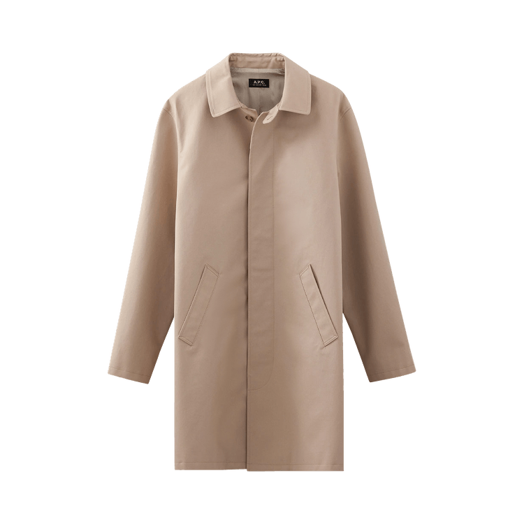 A.P.C. Urban Mac Trench Coat "Beige"