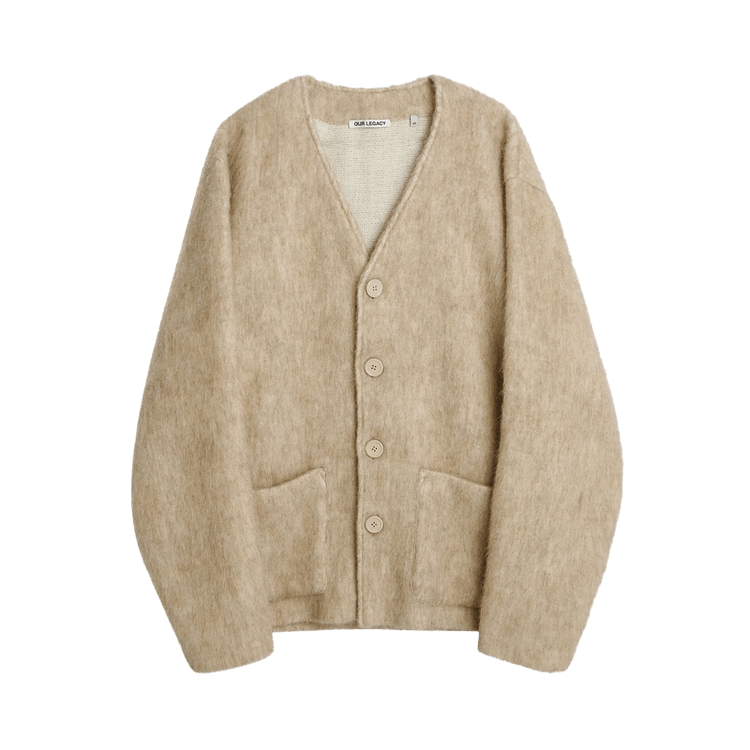 Our Legacy Mohair Cardigan "Antique White"