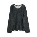 Our Legacy Double Lock U Neck Sweater "Ash Grey"
