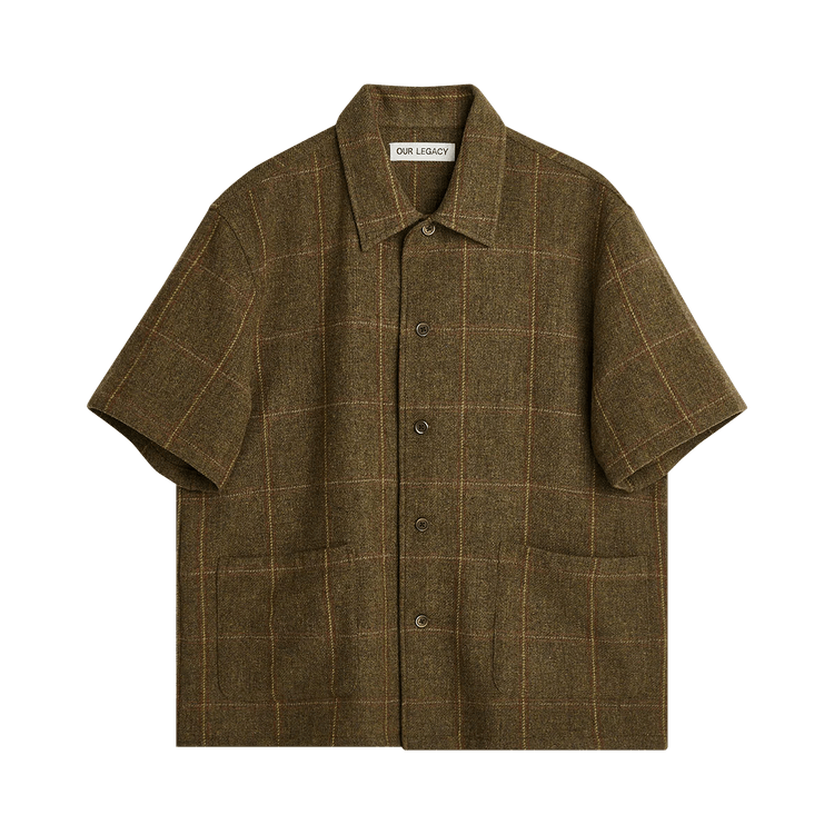 Our Legacy Elder Short-Sleeve Shirt "Moor Check"