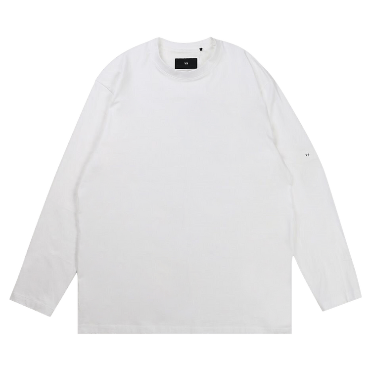 Y-3 Long-Sleeve Tee "White"