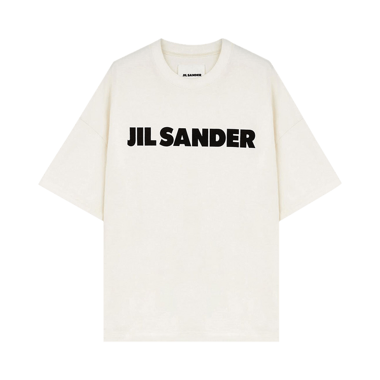 Jil Sander Logo T-Shirt "Natural"