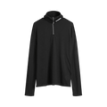Jil Sander Plus Logo Collar Half Zip T-Shirt "Black"