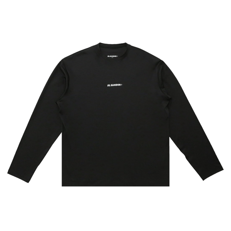 Jil Sander Logo Crewneck Long-Sleeve "Black"