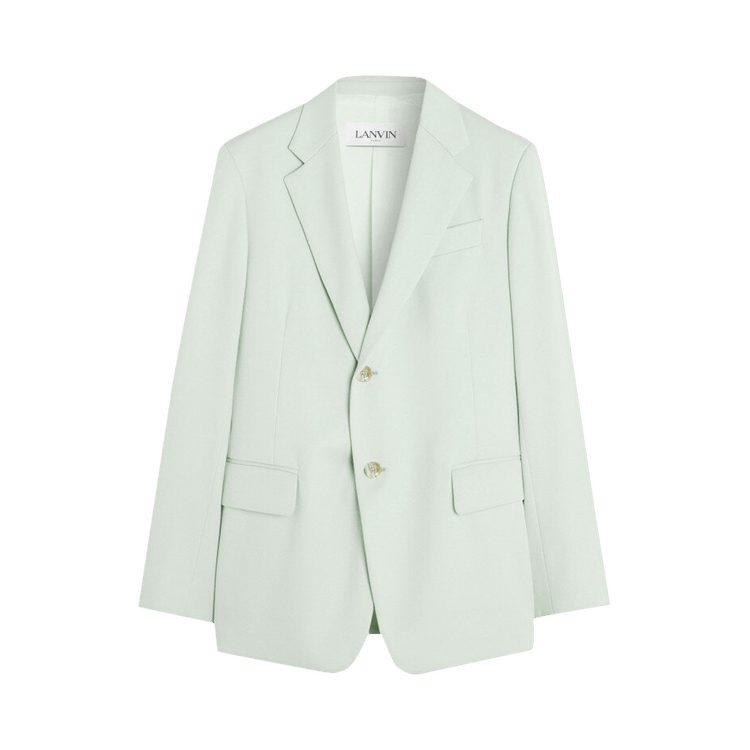 Lanvin Single Breasted Fashion Jacket "Sage"