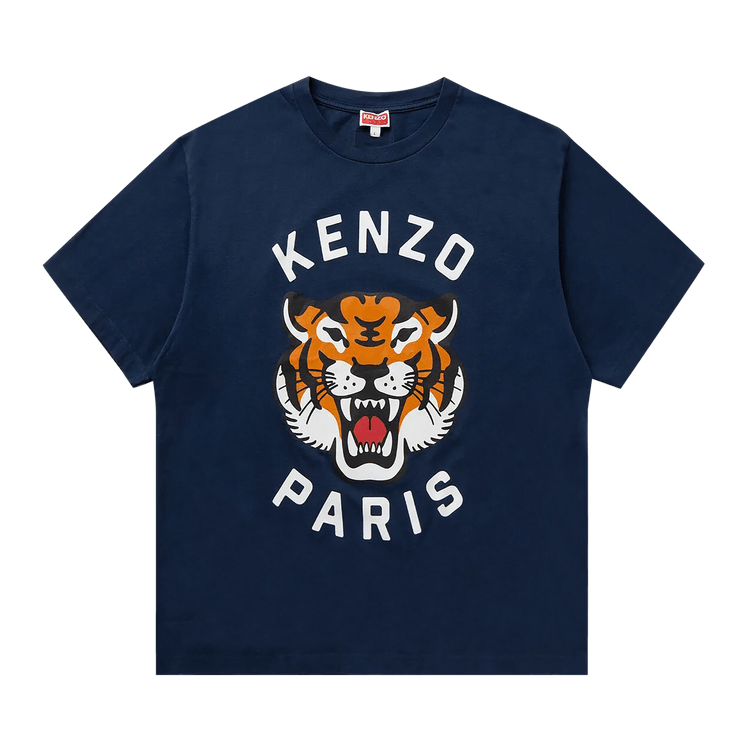 Kenzo Lucky Tiger Oversize T-Shirt "Midnight Blue"