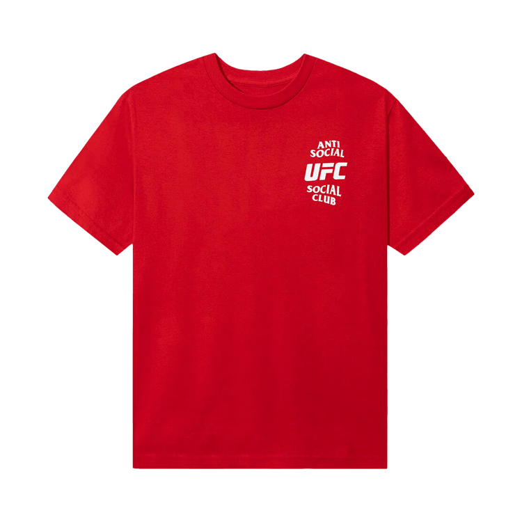 Anti Social Social Club x UFC Self Titled Tee "Red"