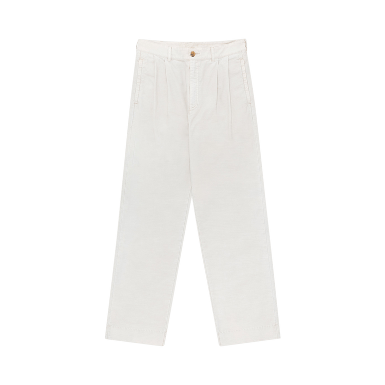 Aimé Leon Dore Garment Dyed Double Pleated Pant "Silver Birch"