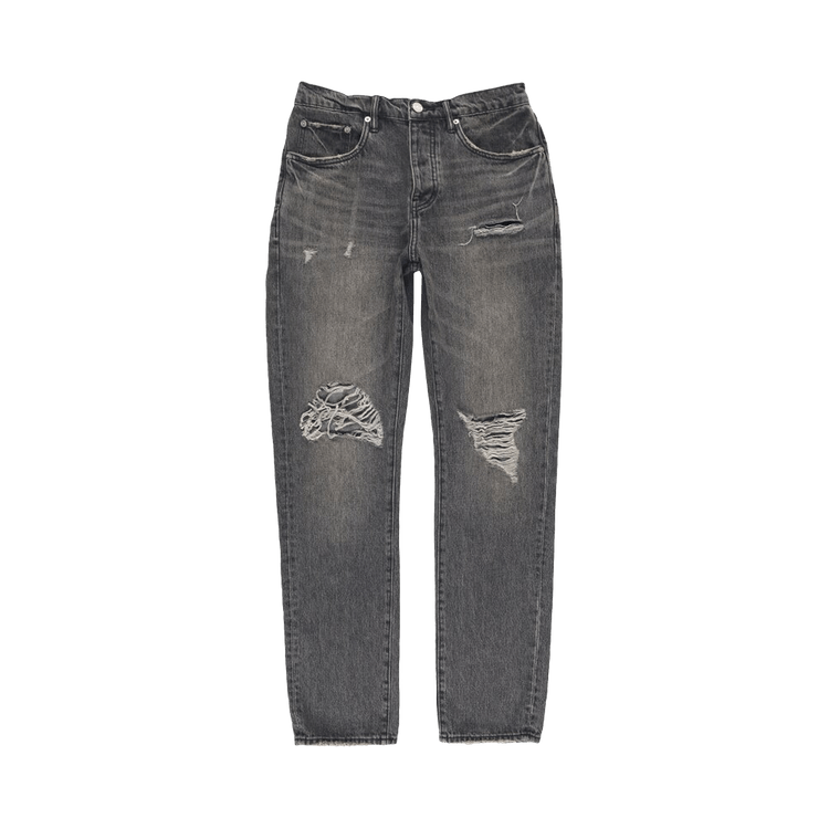 PURPLE BRAND P005 Straight "Black Vintage Blowout"