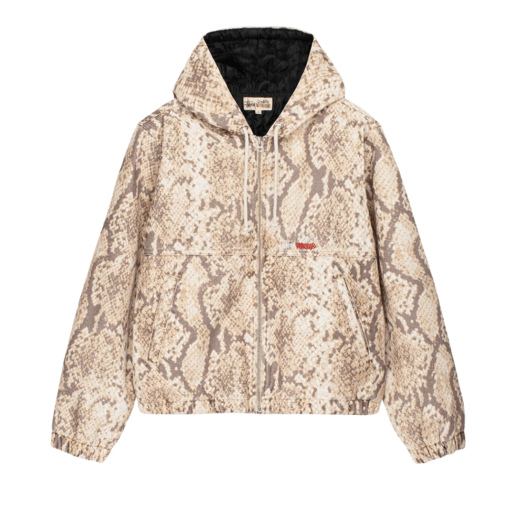 Stussy Canvas Insulated Work Jacket "Python"