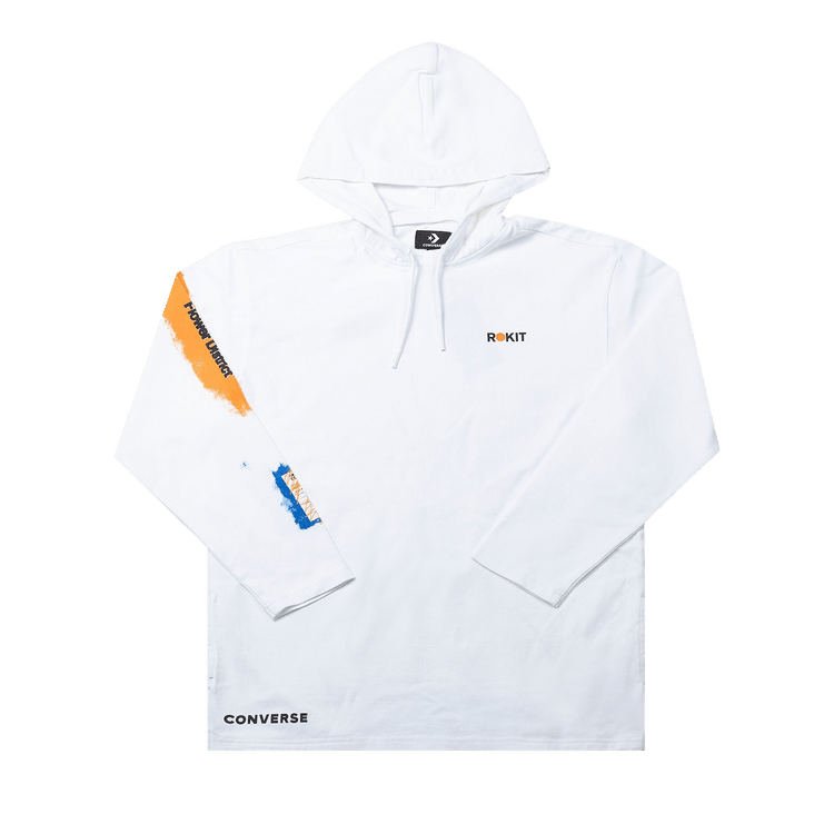 Converse x ROKIT Hoodie "White"