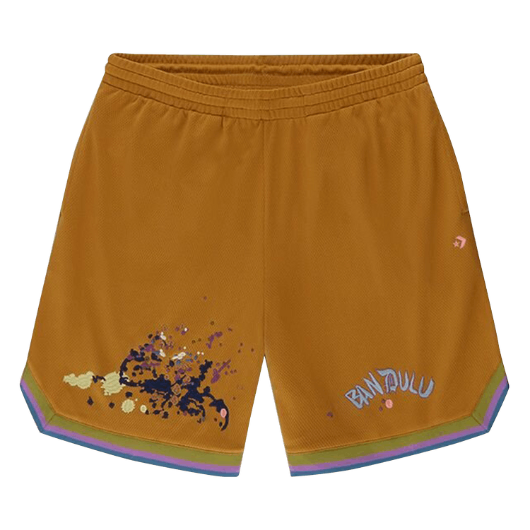 Converse x Bandulu Basketball Shorts "Brown/Wood Thrush"