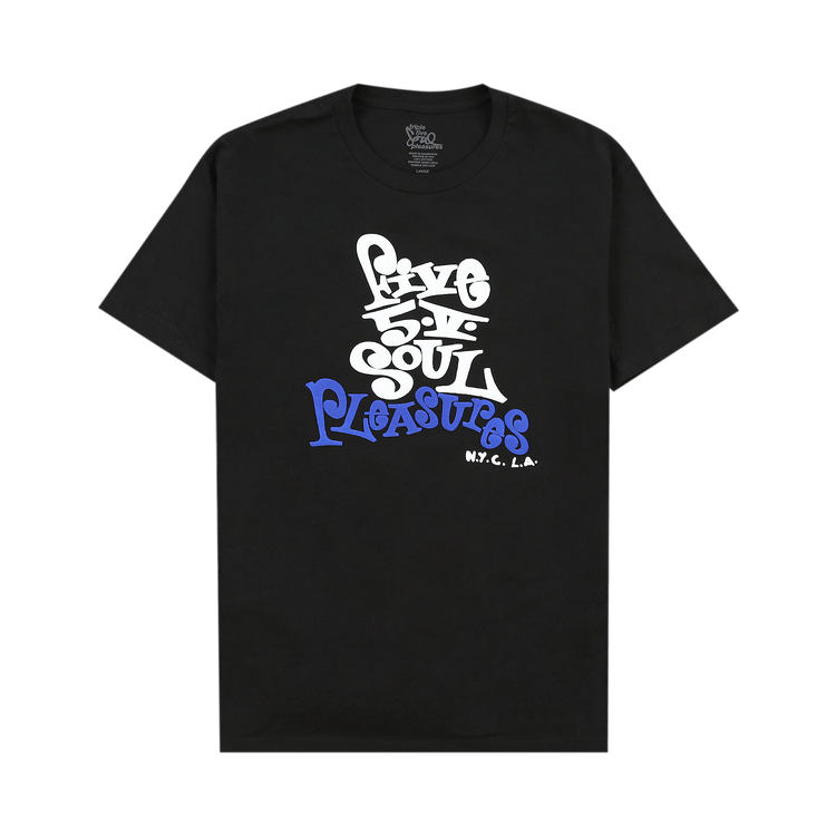 Pleasures Five 5 V T-Shirt "Black"