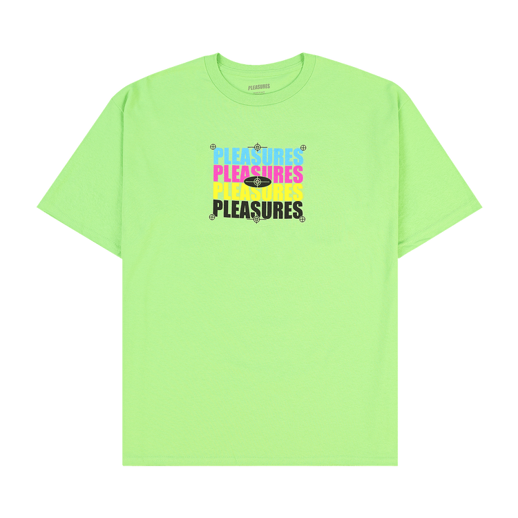 Pleasures CMYK T-Shirt "Lime"