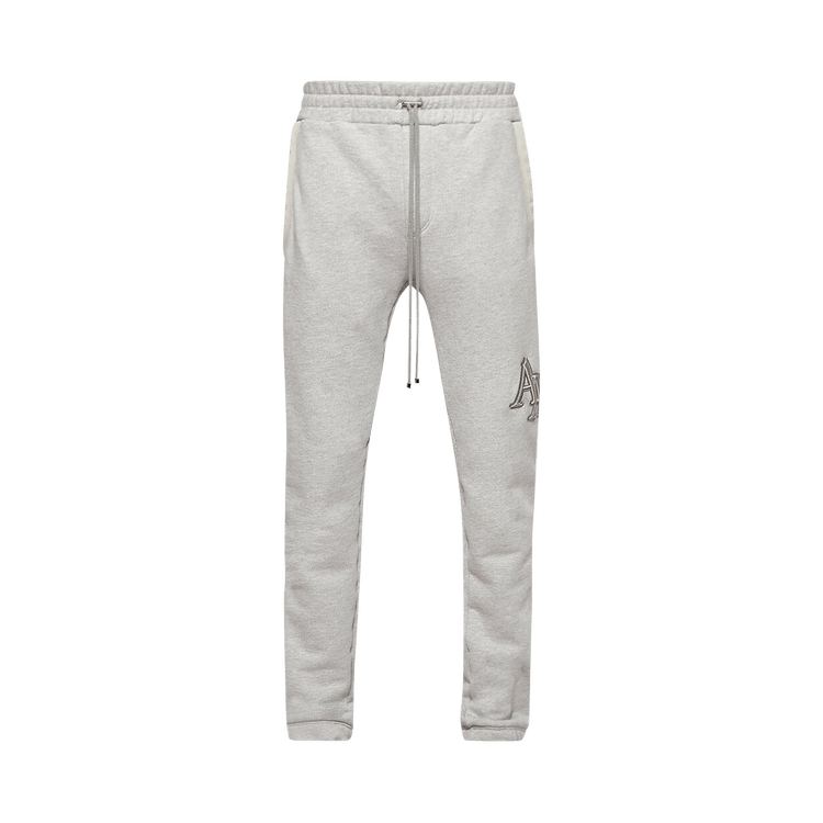 Amiri Staggered Sweatpants "Heather Grey"