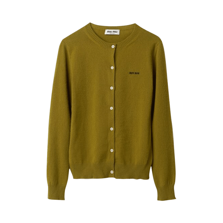 Miu Miu Cashmere Cardigan "Felce"