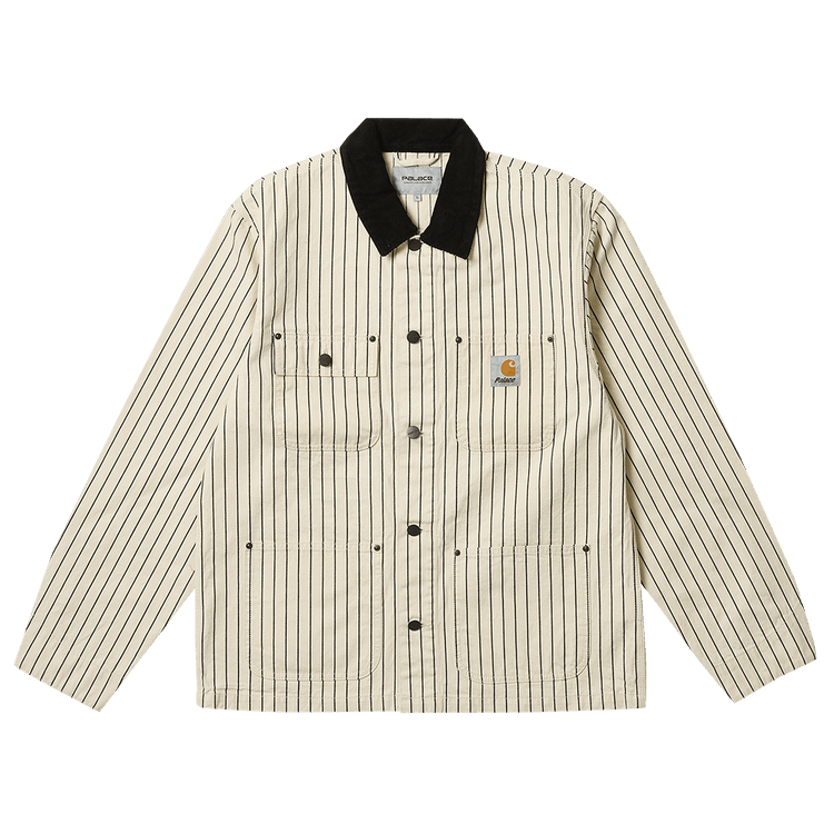Carhartt WIP x Palace Michigan Coat "Hickory Wax/Black"