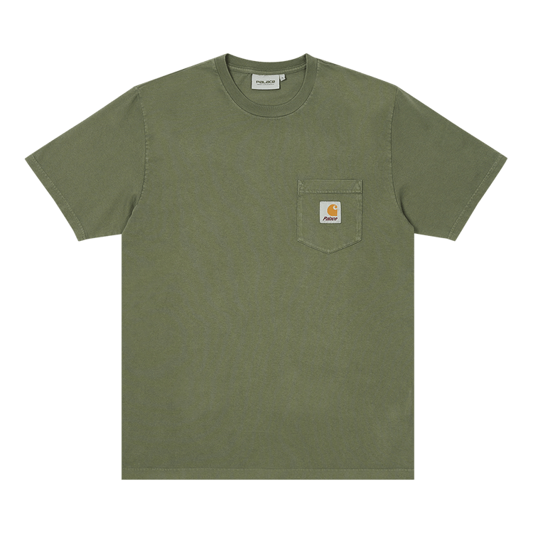 Carhartt WIP x Palace Short-Sleeve Pocket T-Shirt "Dollar Green"