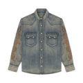 Levi"s x Denim Tears Western Stitch Denim Shirt "Worn Indigo'