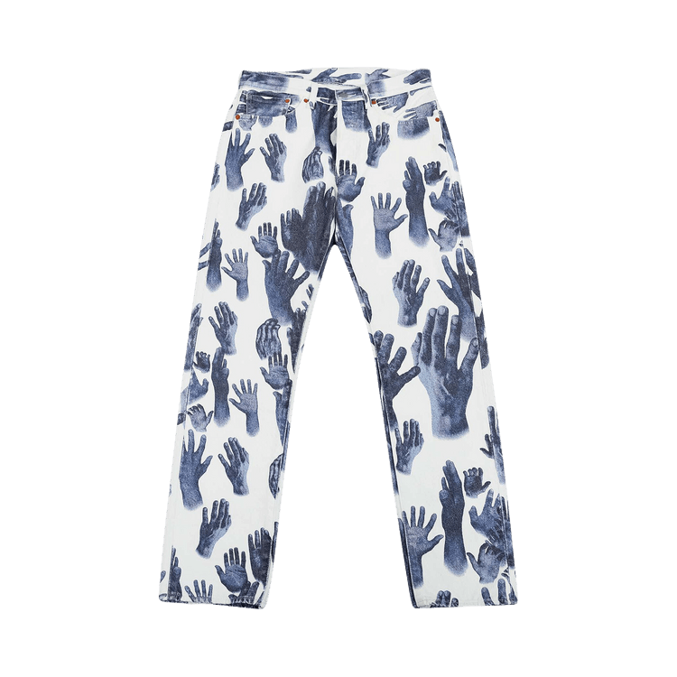 Levi"s x Denim Tears 501 Original Fit Jeans "White'