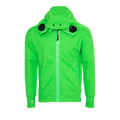 C.P. Company Diagonal Raised Fleece Explorer Goggle Hoodie "Classic Green"