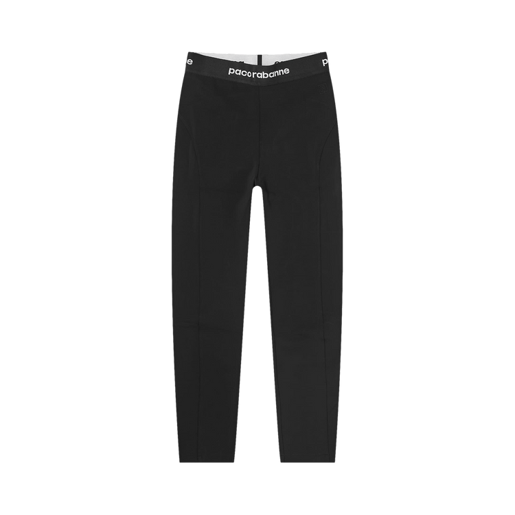 Rabanne Stretch Nylon Leggings "Black"