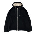 Mastermind Sherpa Lined Zip Up Hoodie "Navy"