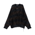 Mastermind Microfiber Striped Jumper "Brown/Camel"