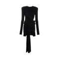 The Attico Mini Dress "Black"