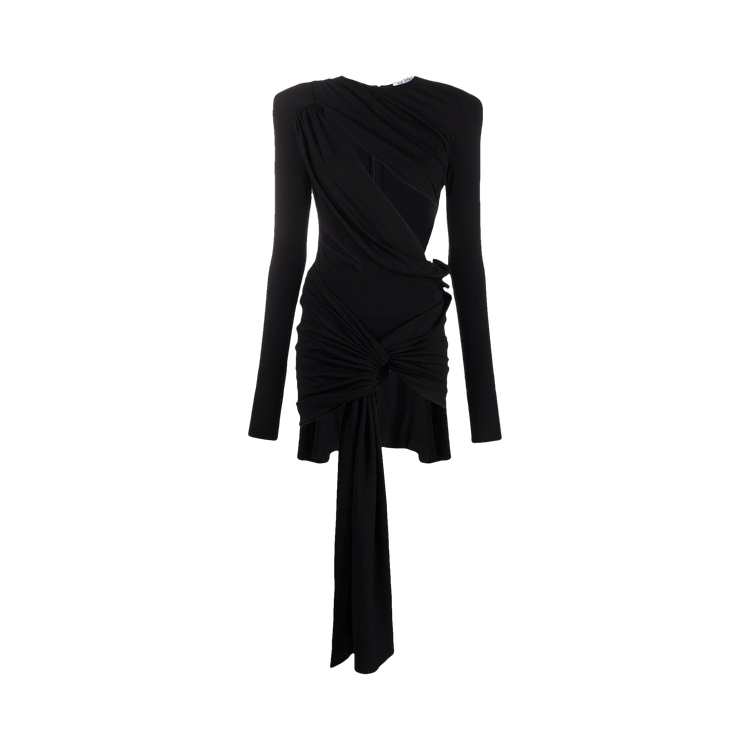 The Attico Mini Dress "Black"
