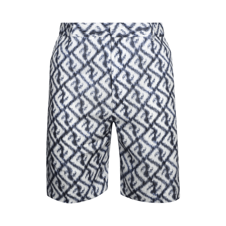 Fendi Logo Shorts "Blue"
