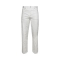 Lanvin Twisted Denim Baggy Pants "Optic White"