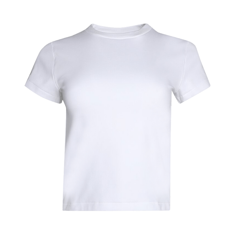 RE/DONE 90s Baby Tee "Optic White"