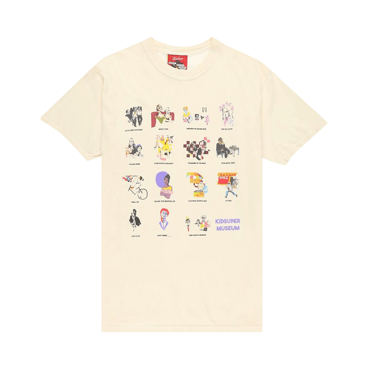 KidSuper Museum Tee "Cream"