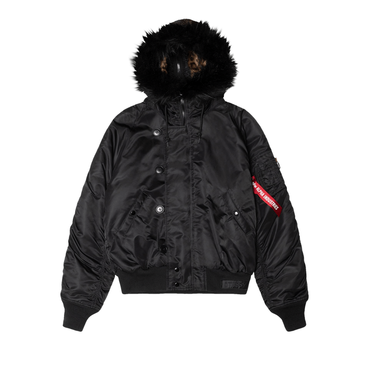 Stussy x Alpha Kryptek N-2B Short Waist Parka "Black"