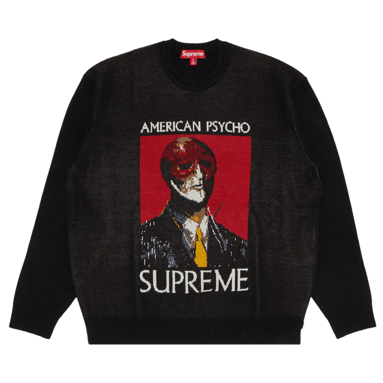 Supreme American Psycho Sweater "Black"