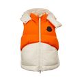 Moncler x HYKE Rhonestock Short Parka "White/Orange"