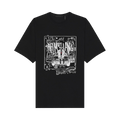 Helmut Lang Scribbled Cowboy Logo Tee "Black"
