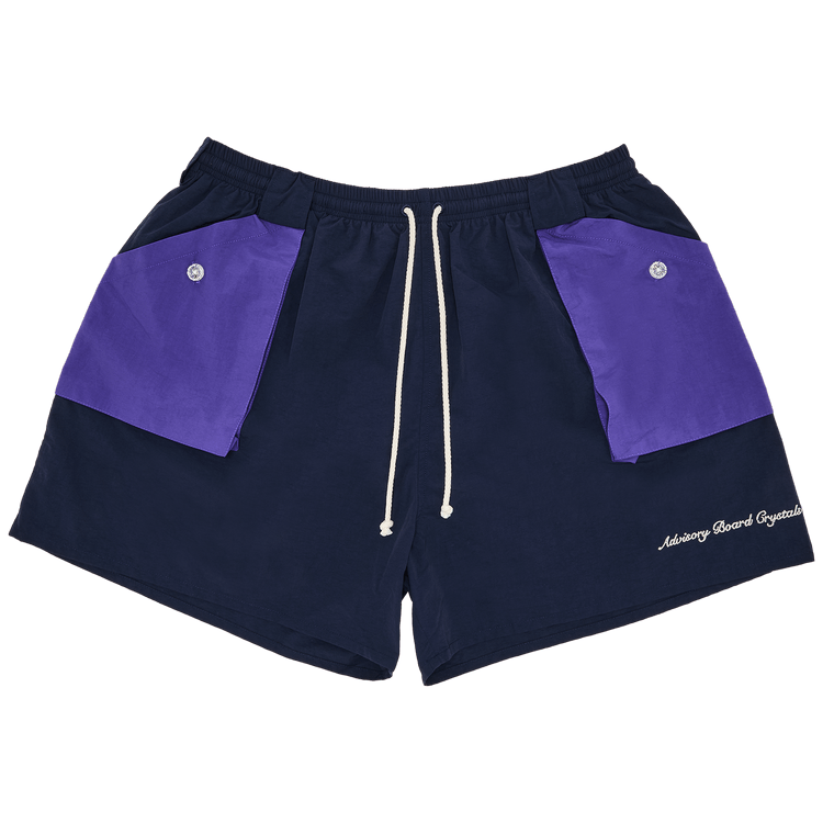Advisory Board Crystals Camp Crystal Lake Swim Shorts "Navy/Purple"