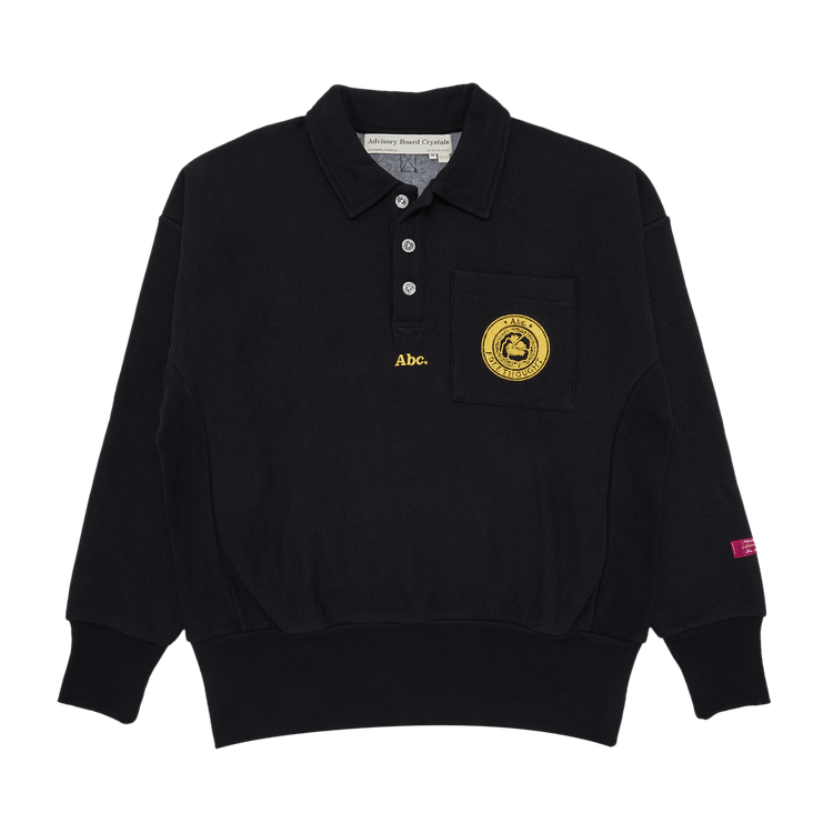 Advisory Board Crystals Critical Thinking Collared Crew "Black"