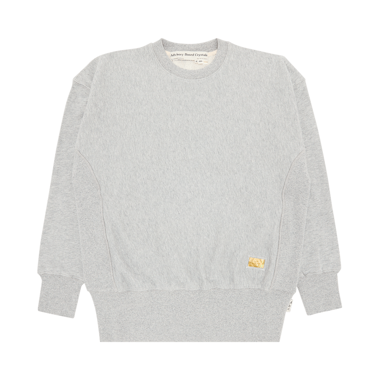 Advisory Board Crystals Hologram French Terry Crewneck "Light Grey Heather"