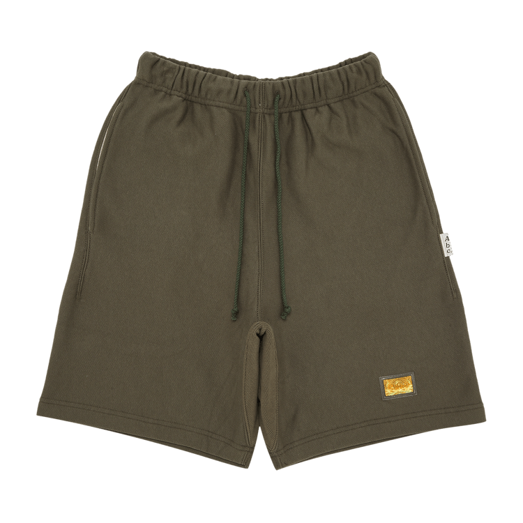 Advisory Board Crystals Hologram French Terry Sweatshorts "Army Green"