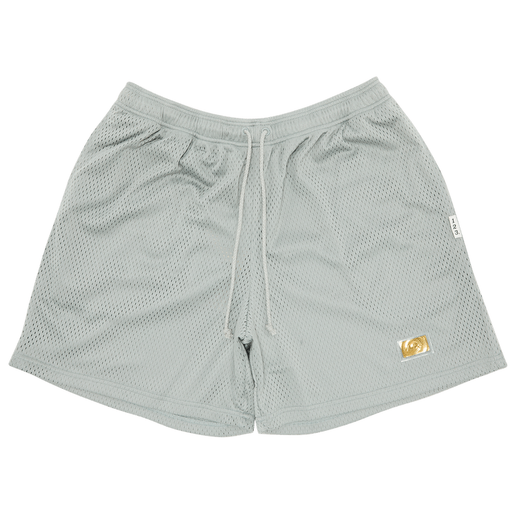 Advisory Board Crystals Hologram Mesh Shorts "Grey"