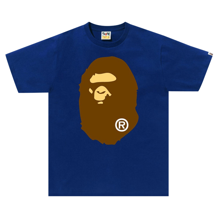 BAPE Big Ape Head Tee "Blue"