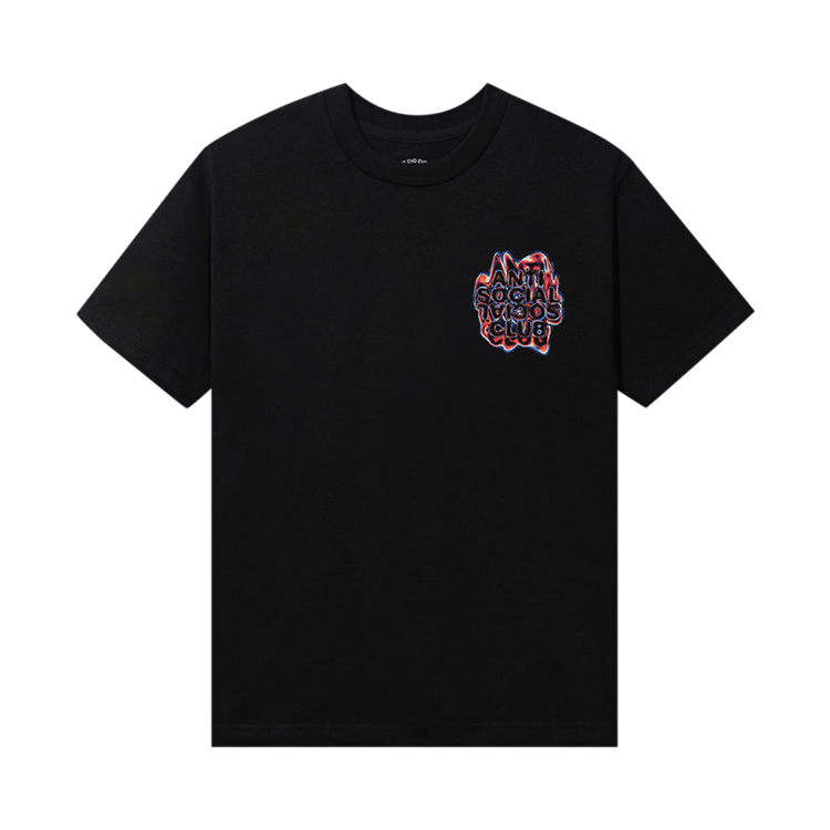 Anti Social Social Club Oil Spill Tee "Black"