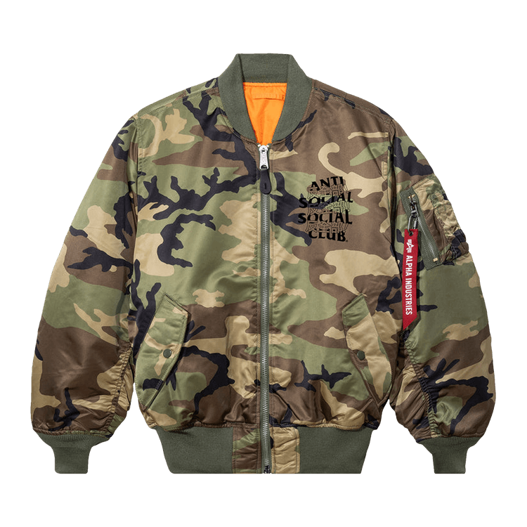 Anti Social Social Club Kaburosai Jacket "Camo"