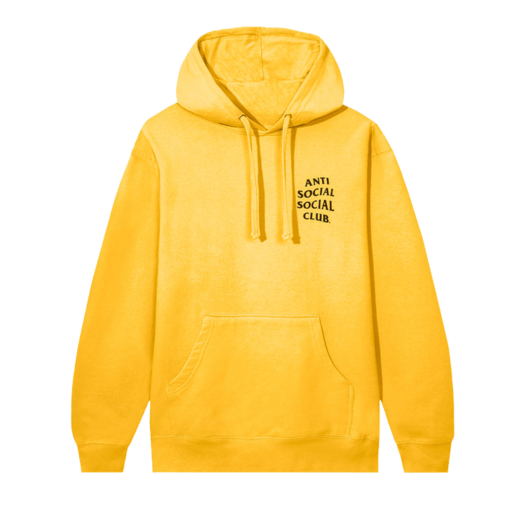 Anti Social Social Club Kkotch Hoodie "Gold"