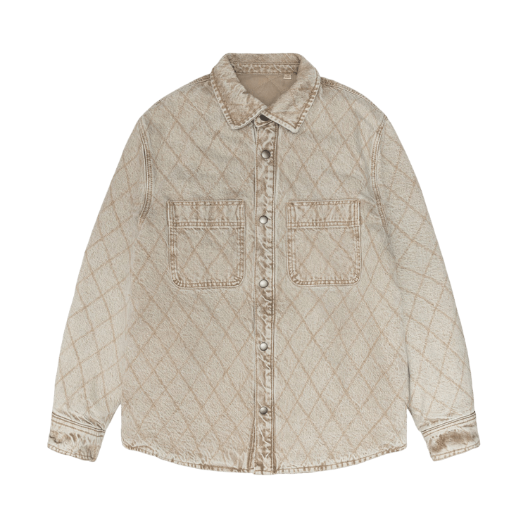 Stussy Quilted Denim Shirt "Vintage Washed"