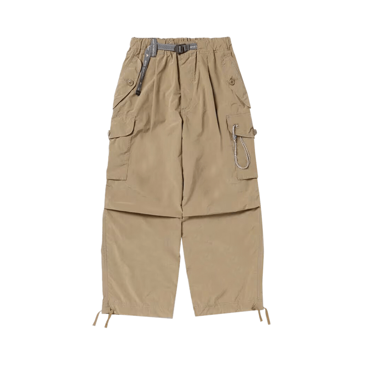 And Wander Oversized Cargo Pants "Beige"