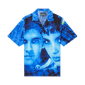 Pleasures Virus Rayon Button Down "Black"